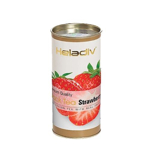 Чай черный Heladiv Strawberry листовой 100 гр
