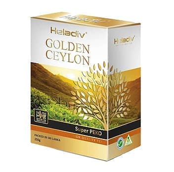 Чай черный Heladiv Golden Ceylon Super Pekoe листовой 250 гр