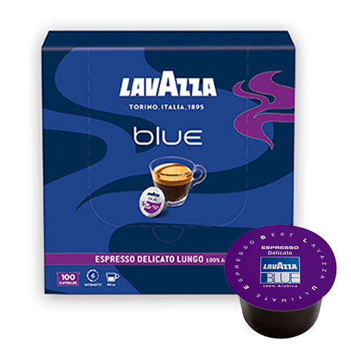 Кофе в капсулах Lavazza Blue Espresso Delicato Lungo 8 гр х 100 шт от ВендМарт