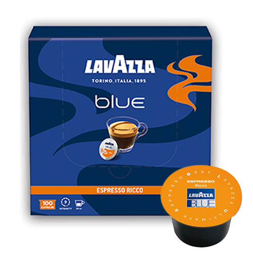 Кофе в капсулах Lavazza Blue Espresso Ricco 8 гр х 100 шт от ВендМарт