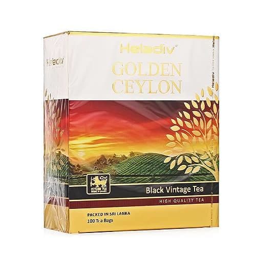 Чай черный Heladiv Golden Ceylon Vintage Black на чашку 2 гр х 100 пак  