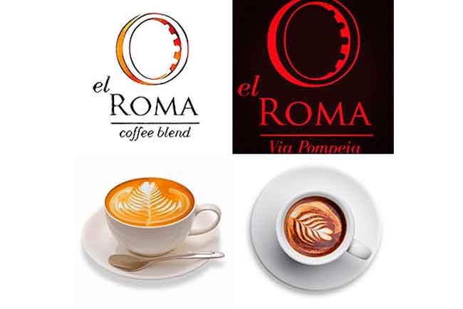 Итальянский кофе El Roma в магазине