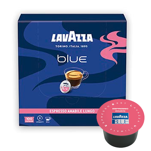 Кофе в капсулах Lavazza Blue Espresso Amabile 8 гр х 100 шт от ВендМарт