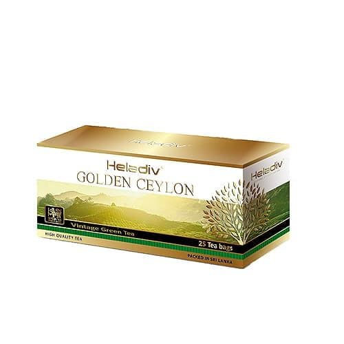Чай зеленый Heladiv Golden Ceylon Vintage Green на чашку 2 гр х 25 пак