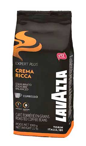 Кофе в зернах Lavazza Crema Ricca Expert Plus 1 кг от ВендМарт