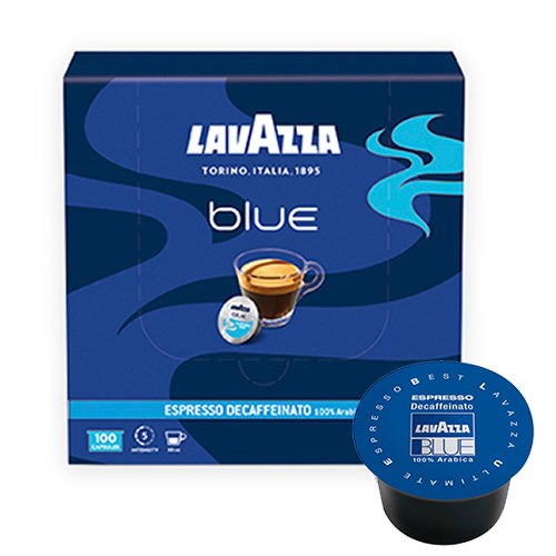 Кофе в капсулах Lavazza Blue Espresso Decaffeinato 8 гр х 100 шт от ВендМарт
